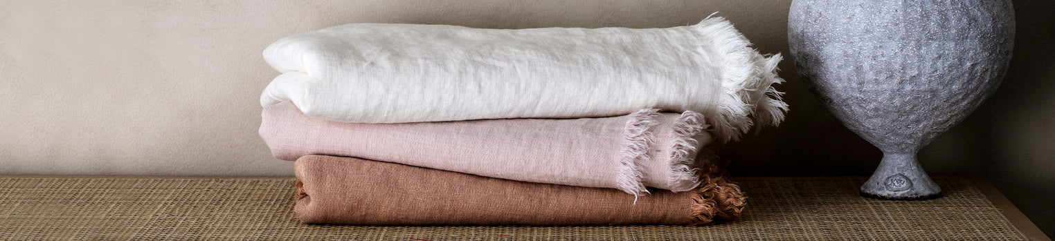 Freya Linen Throw