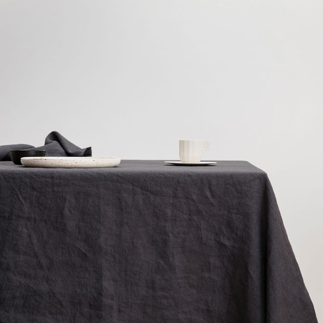 Linen Tablecloth - Slate
