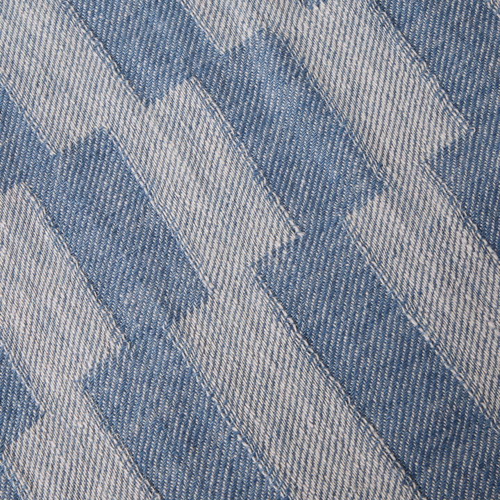 Collide Cushion - Royal/Flax
