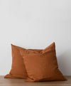 Set of Euro Pillowcases Cedar