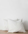 Set of Euro Pillowcases Pencil Stripe