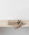 Pure Linen Wash Cloth Bundle - Natural