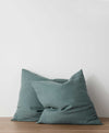 Set of Euro Pillowcases Bluestone