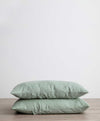 Set of Linen Pillowcases Sage