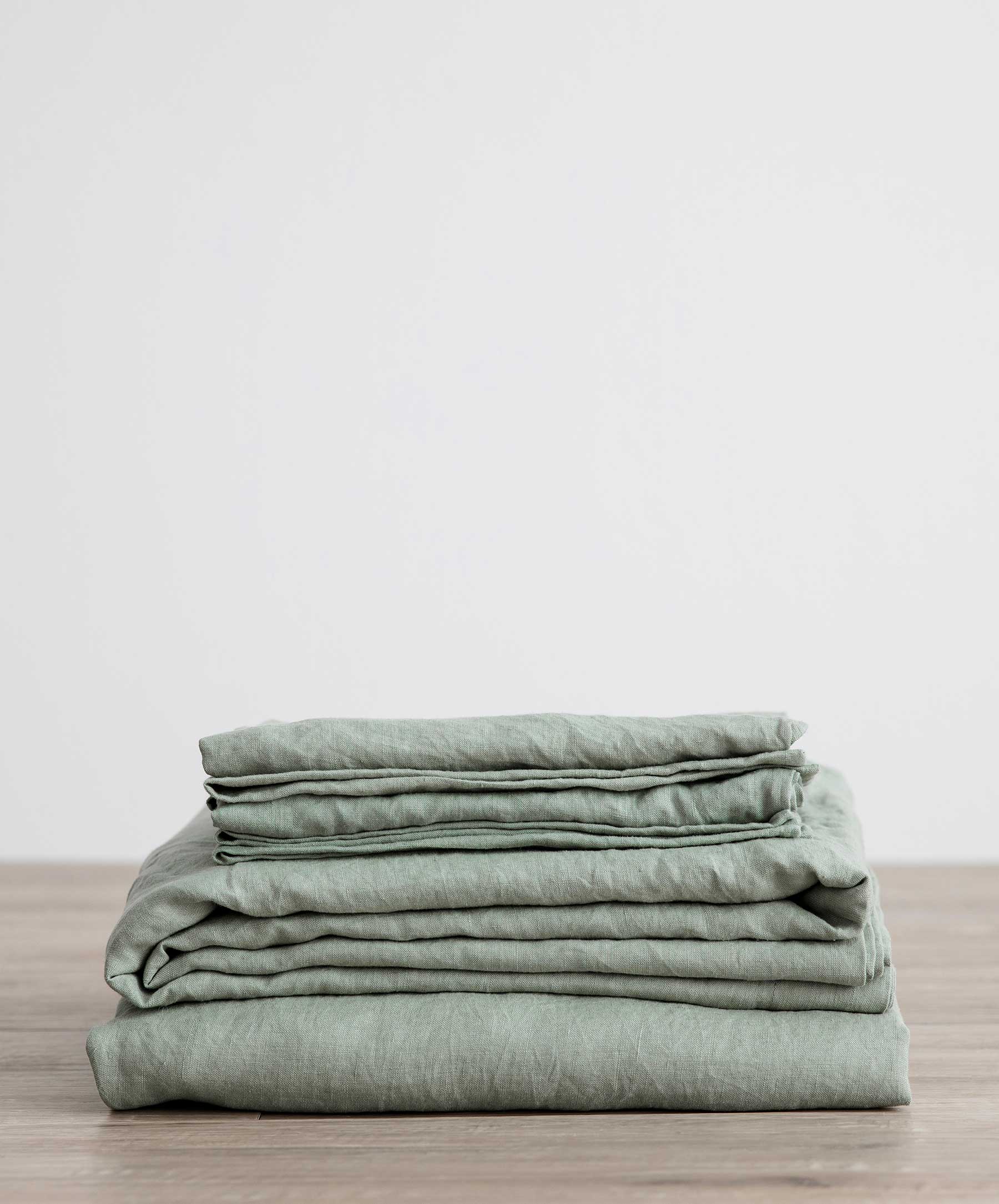 Linen Sheet Set - Sage | CULTIVER - Australia