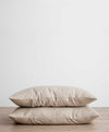 Set of Linen Pillowcases Natural