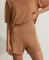 Annika Knitted Shorts - Camel