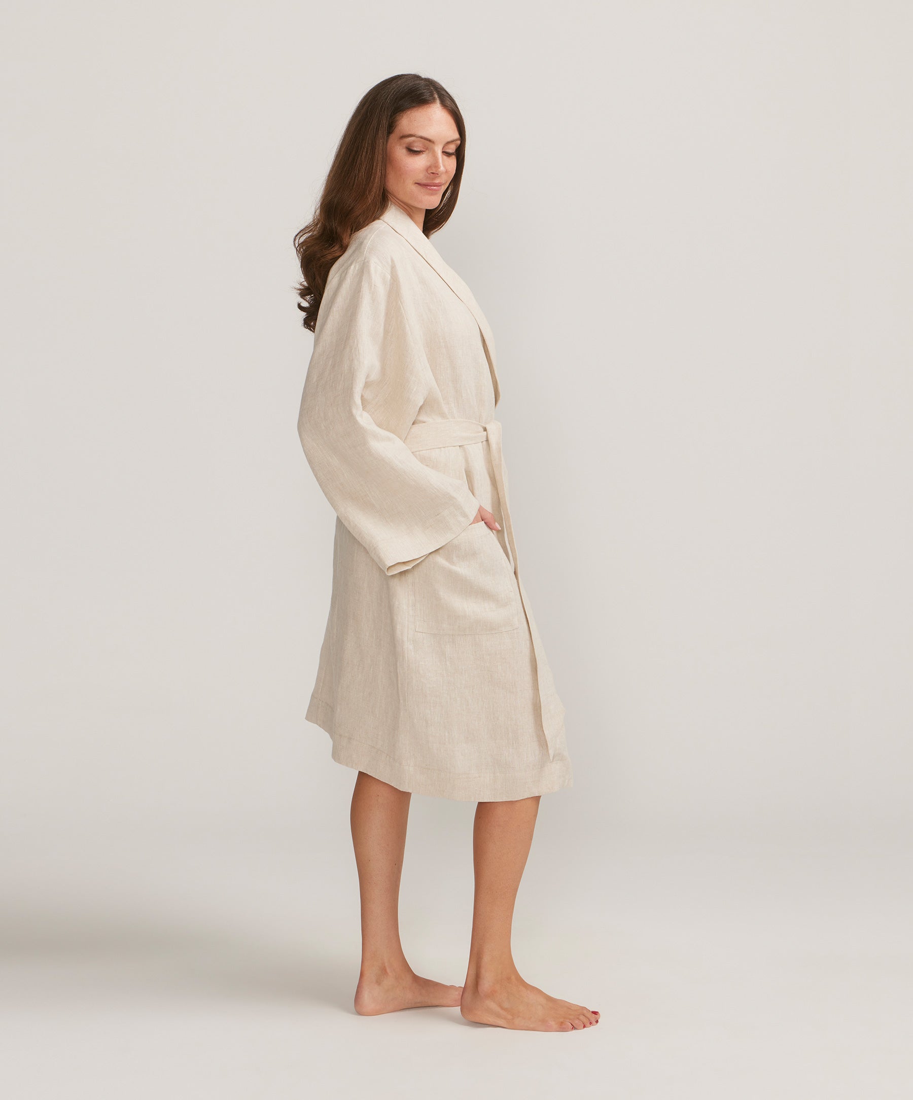Linen Robe Edition I - Soft OEKO-TEX® Linen | CULTIVER - Australia