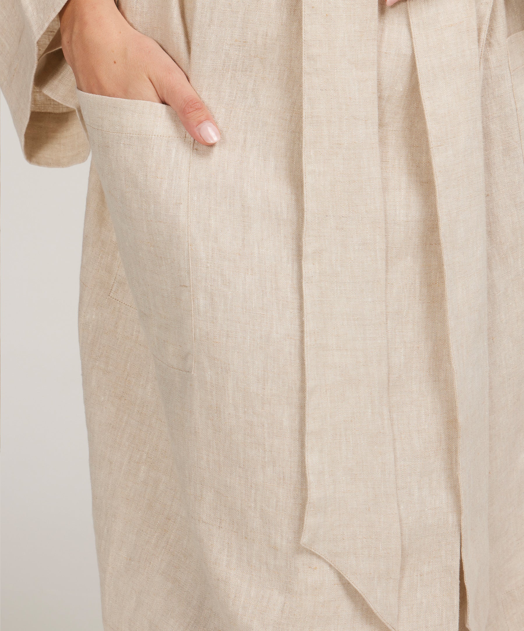 Natural Robe Linen Robe Edition I - Soft OEKO-TEX® Linen | CULTIVER - Australia