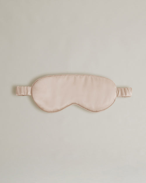 Silk Eye Mask - Blush