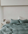 Linen Duvet Cover - Bluestone