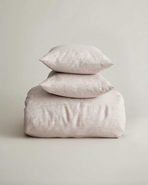 Rocco Duvet Cover Set - Natural