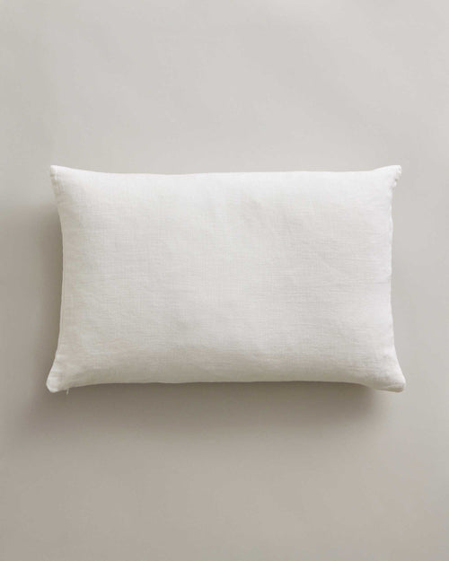 Heavyweight Linen Rectangular Cushion Cover - Ivory