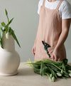 Jude Linen Apron - Fawn