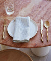 Linen Table Napkins - Pinstripe