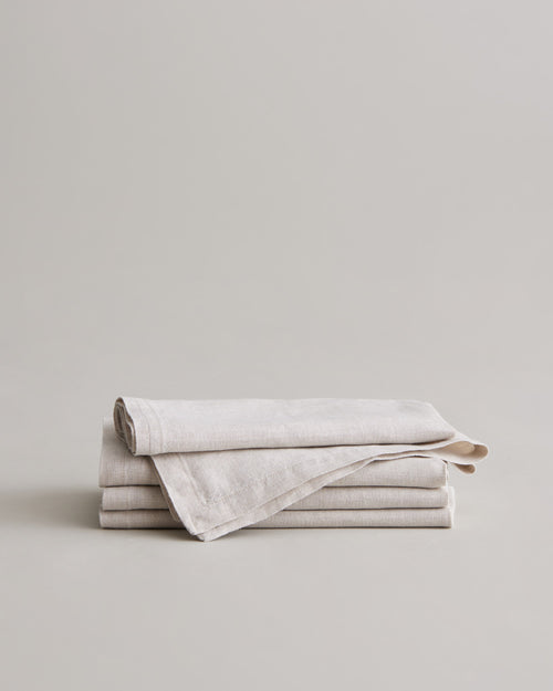 Linen Table Napkins - Natural