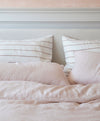 Set of 2 Linen Pillowcases - Blush