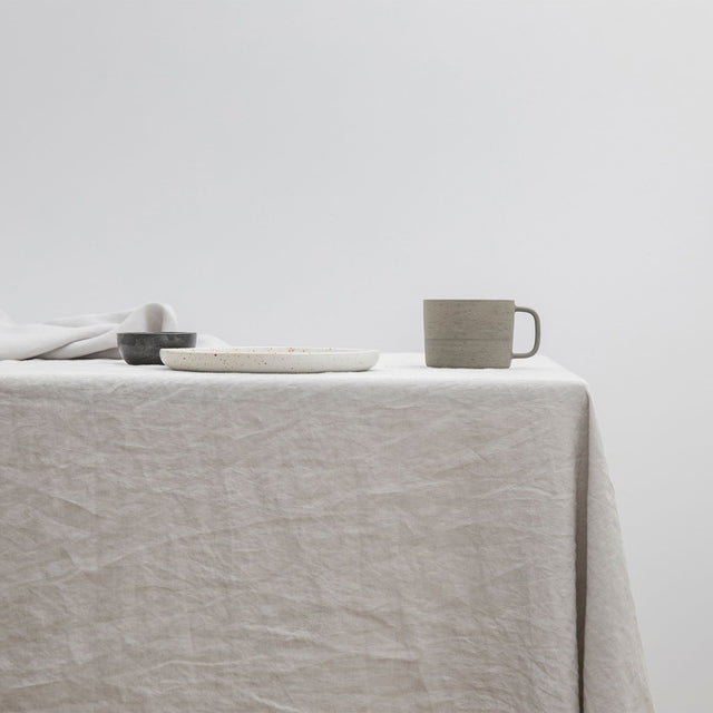 Linen Tablecloth - Smoke Gray