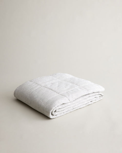 Quilted Bedcover - Pinstripe