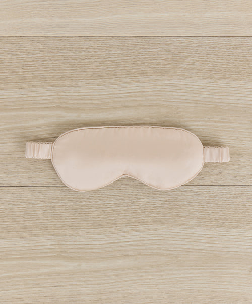 Silk Eye Mask - Blush
