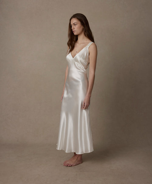 Silk Slip - Ivory | CULTIVER