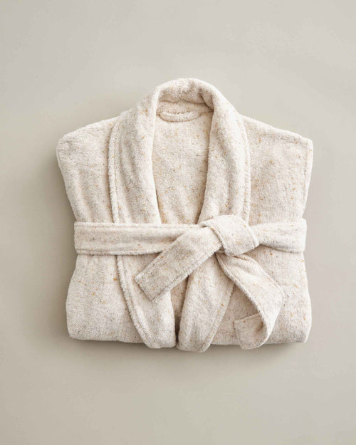 Woven Speckle Cotton Robe