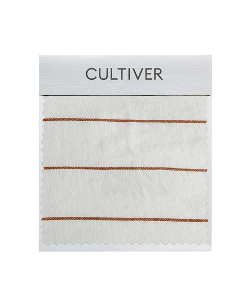 Complimentary Swatch Card - Cedar Stripe