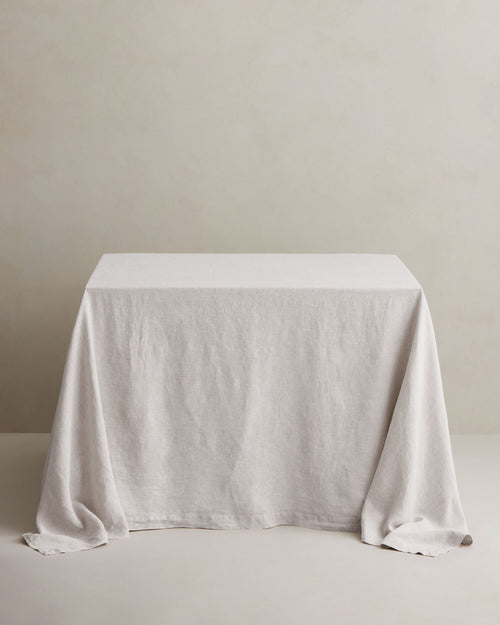Linen Tablecloth - Smoke Grey
