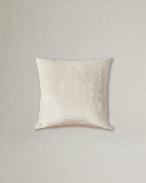 Talik Velvet Square Cushion Cover - Cream