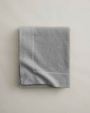 Alba Cashmere Throw - Fog