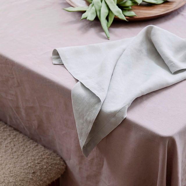 Linen Table Napkins - Smoke Grey