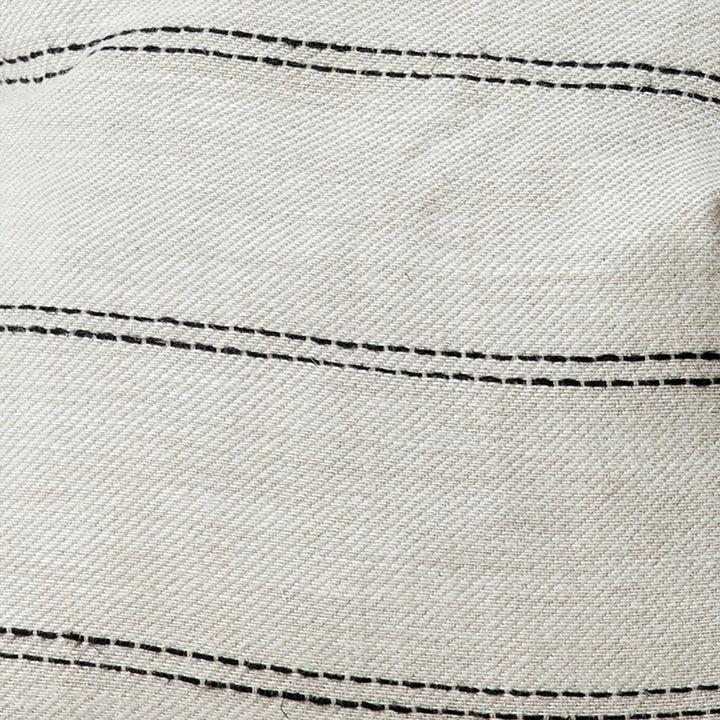 A close up of the Mira Linen Cushion Cover in Ana