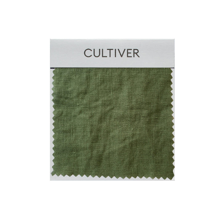 Forest linen swatch